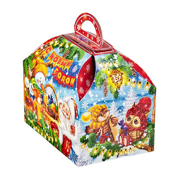 Сладкий новогодний подарок Сундук лакомств