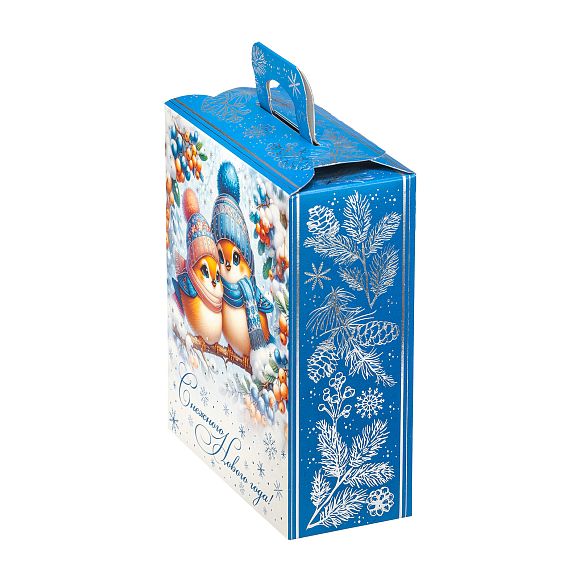 Сладкий новогодний подарок Зимние птицы