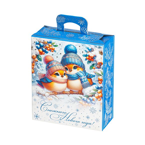 Сладкий новогодний подарок Зимние птицы