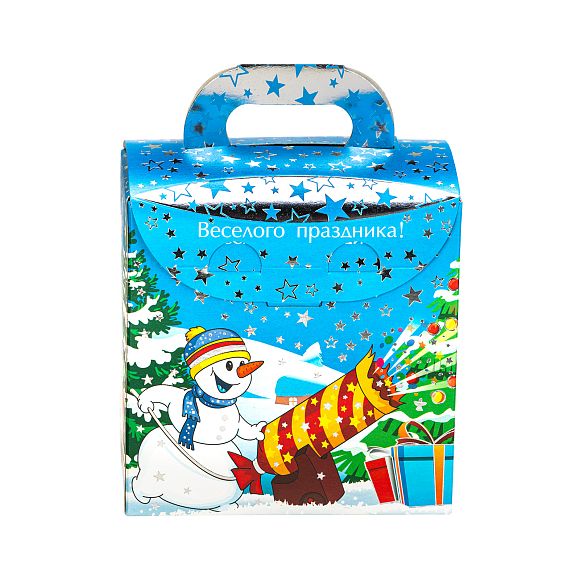 Сладкий новогодний подарок Дед Мороз спешит на помощь