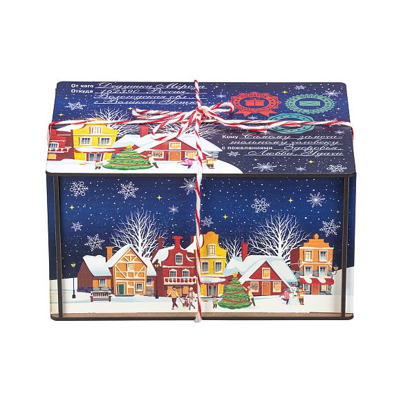 Сладкий новогодний подарок Синяя ночь