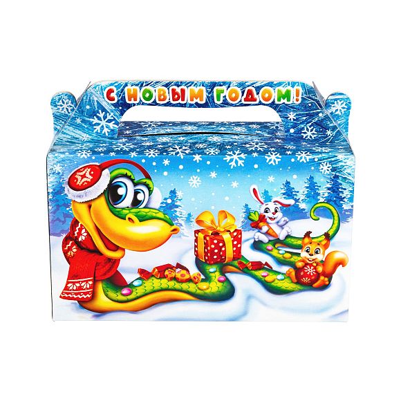 Сладкий новогодний подарок Курьер Ужик